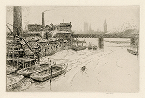 Cityscape, England, London, Boat, Barge, Bridge, Architecture, Thames River, Industry